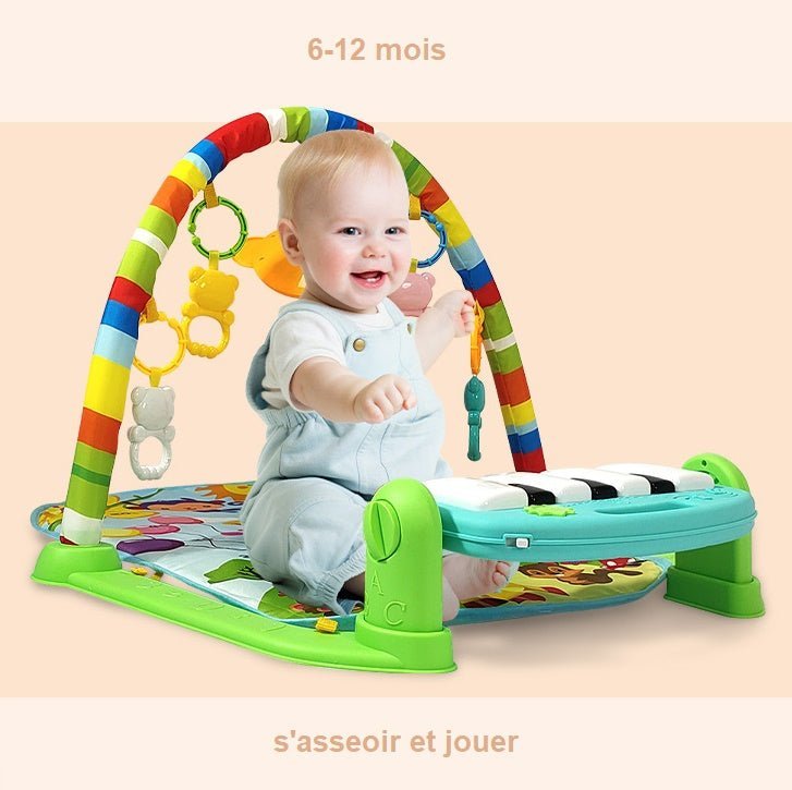 Kleintoon Muzikale Babyspeelmat - Babygym Speelkleed - KidsKorner