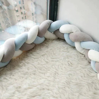 Knotify Baby Ledikant Stootkussen - Bed Bumper - KidsKorner