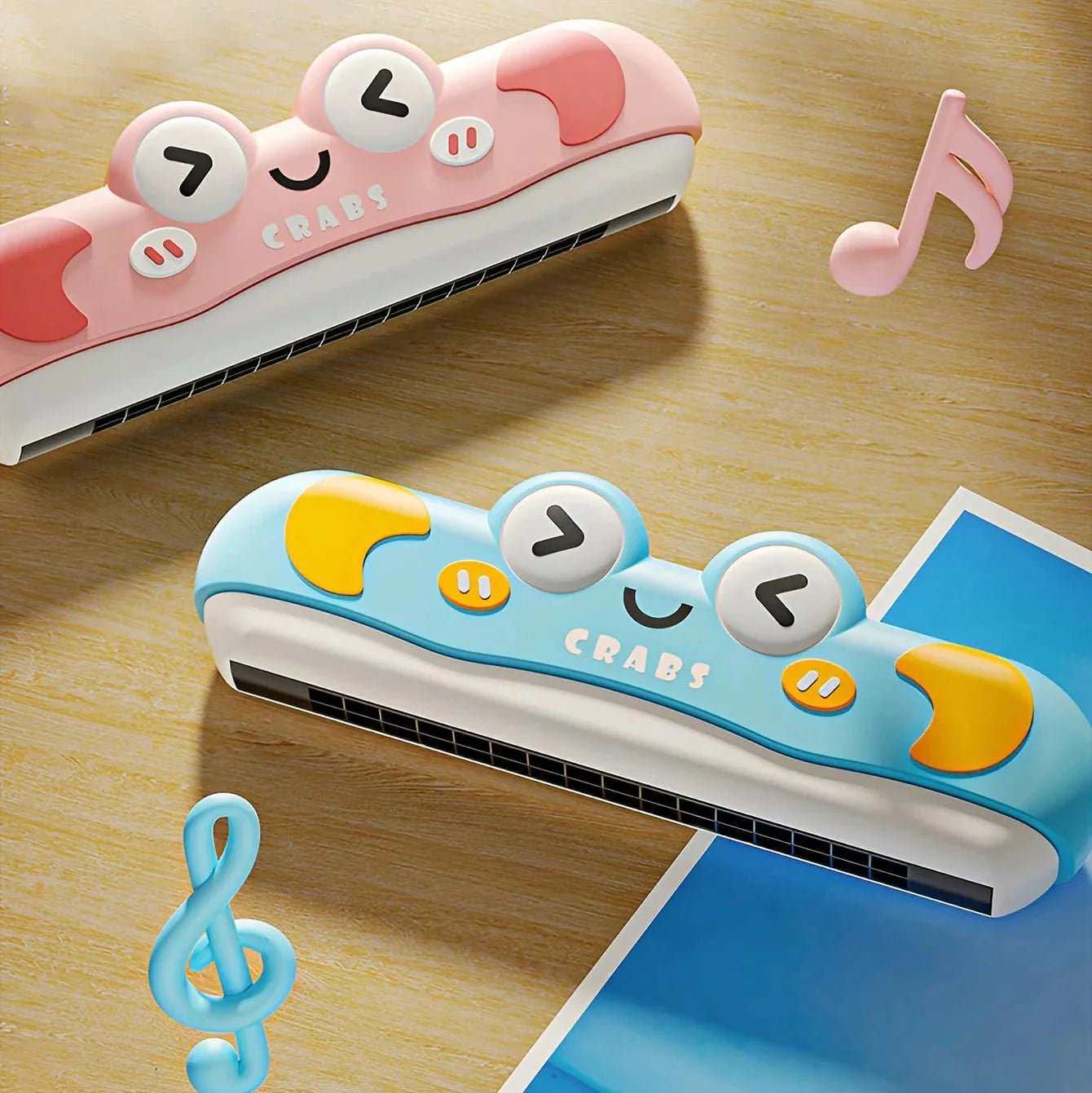 Krab Mondharmonica Speelgoed Voor Kinderen - KidsKorner