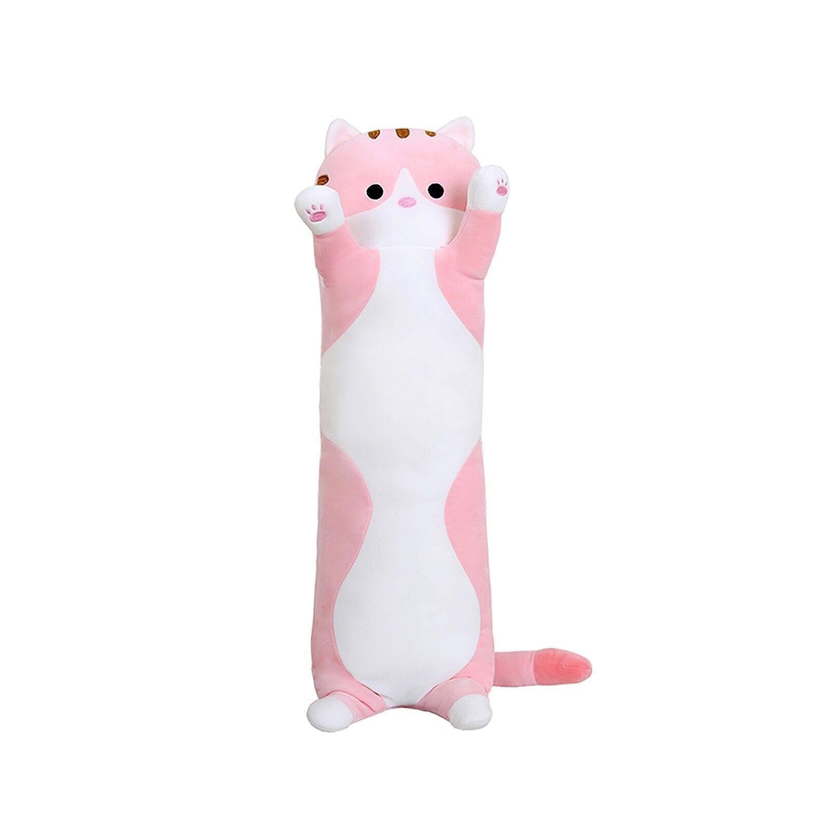 LangKatty Lange Kattenknuffel Kussen - KidsKorner