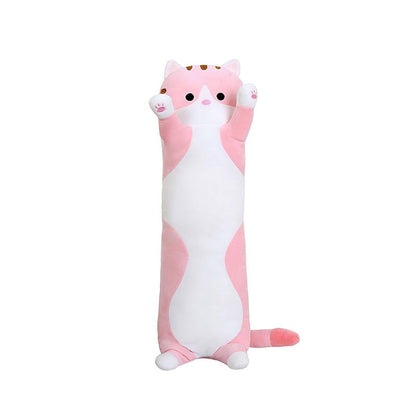 LangKatty Lange Kattenknuffel Kussen - KidsKorner