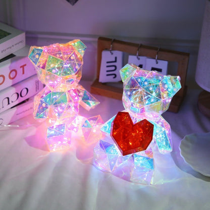 LED Nachtlamp | Kristal Look Met Zachte Gloed Voor Kinderkamer 3+ Jaar - KidsKorner
