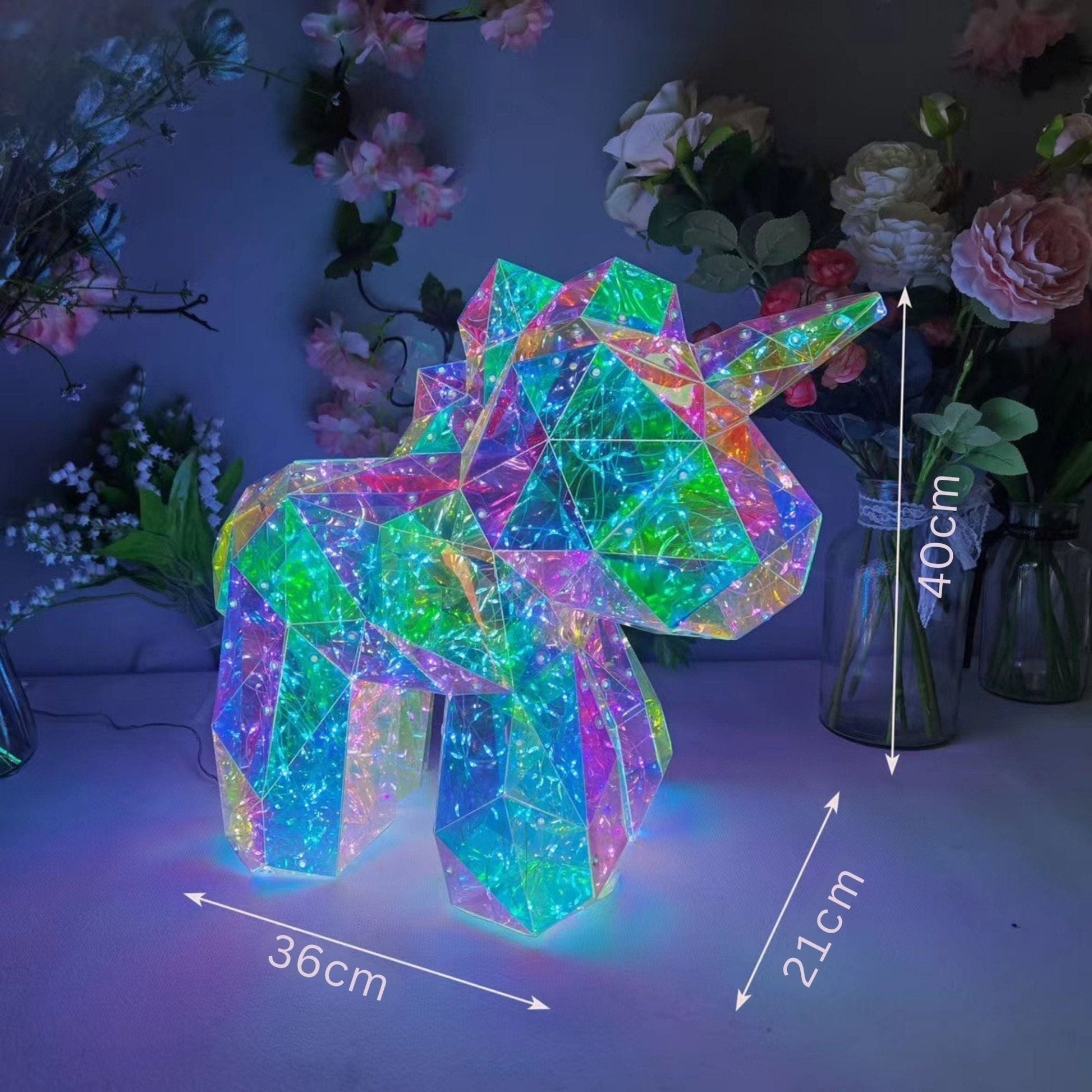 LED Nachtlamp | Kristal Look Met Zachte Gloed Voor Kinderkamer 3+ Jaar - KidsKorner