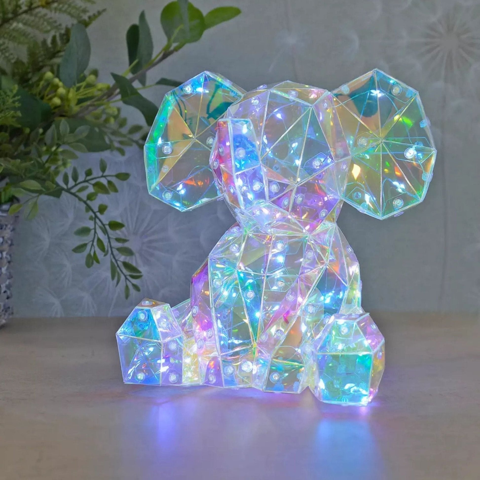 LED Nachtlamp | Kristal Look Met Zachte Gloed Voor Kinderkamer 3+ Jaar - KidsKorner