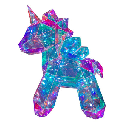 LED Nachtlamp | Kristal Look Met Zachte Gloed Voor Kinderkamer 3+ Jaar - KidsKorner