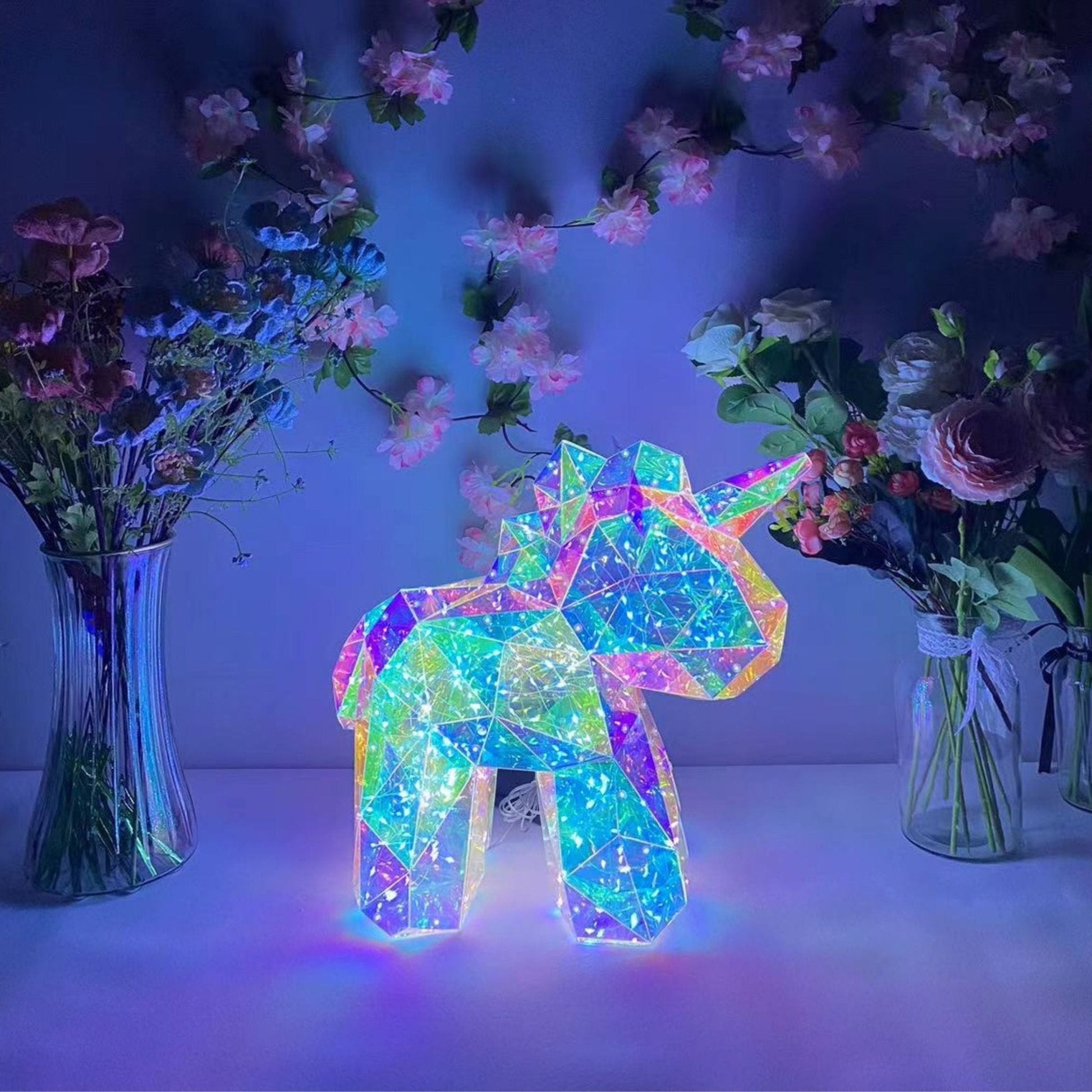 LED Nachtlamp | Kristal Look Met Zachte Gloed Voor Kinderkamer 3+ Jaar - KidsKorner