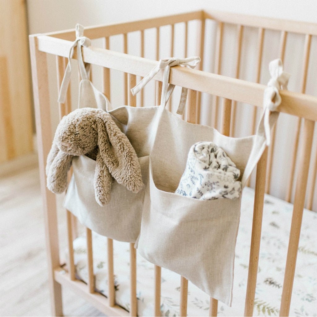 Ledikant Organizer Met Opbergvakken Voor Babykamer - KidsKorner