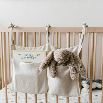 Ledikant Organizer Met Opbergvakken Voor Babykamer - KidsKorner