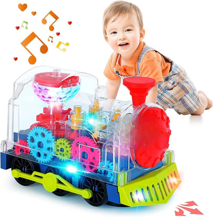 LichtLoco Speelgoedtrein Met Lichtshow - KidsKorner