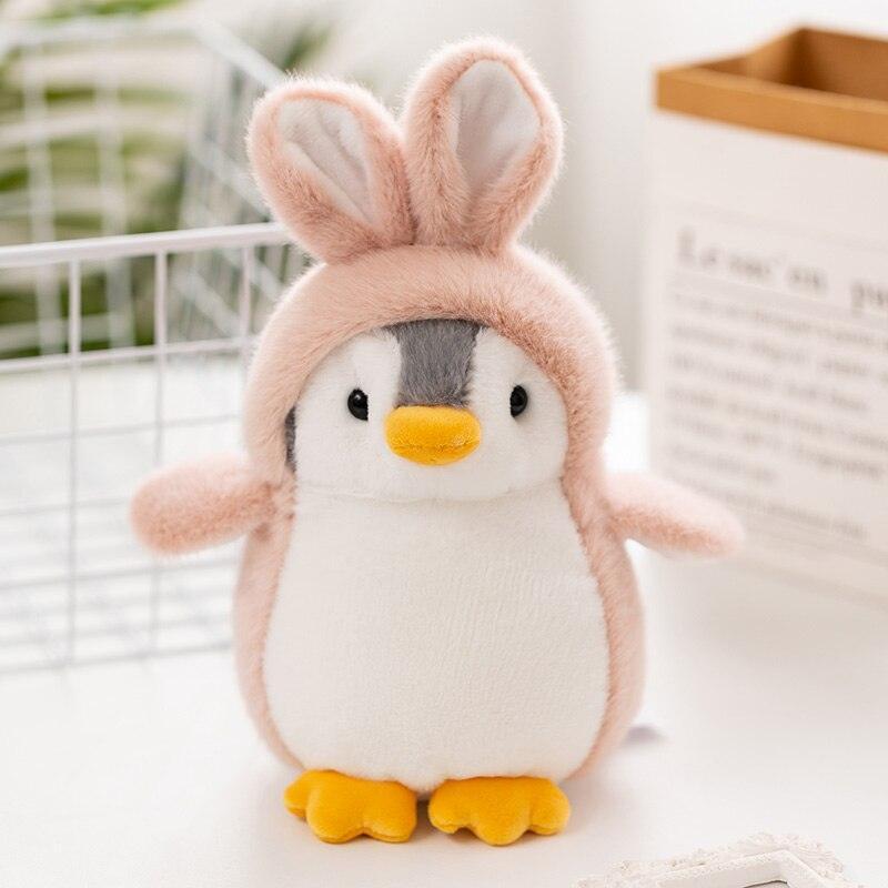 Mini Pinguïn Knuffel Met Outfit Zachte Pluche - KidsKorner