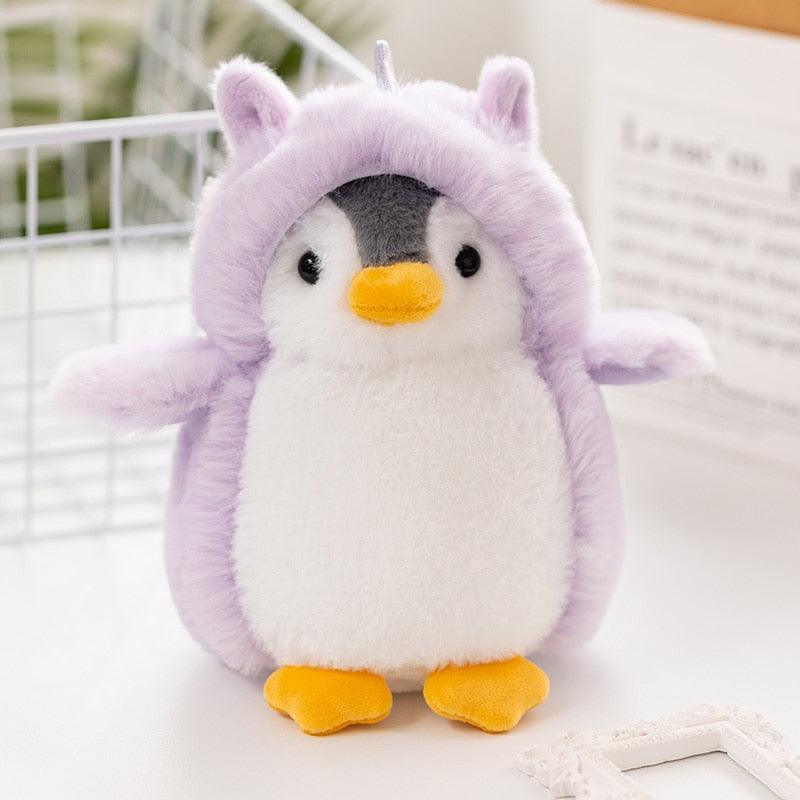 Mini Pinguïn Knuffel Met Outfit Zachte Pluche - KidsKorner