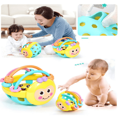 Montessori Baby Bijtring Rammelaar - KidsKorner