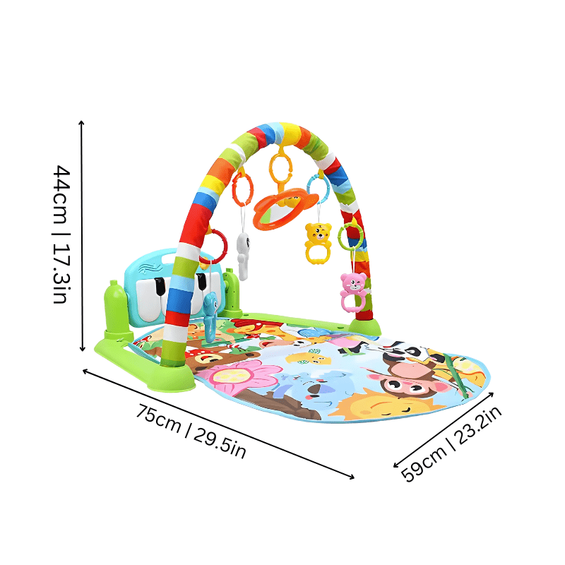 Muzikale Speelmat Baby - Babygym Speelkleed - KidsKorner
