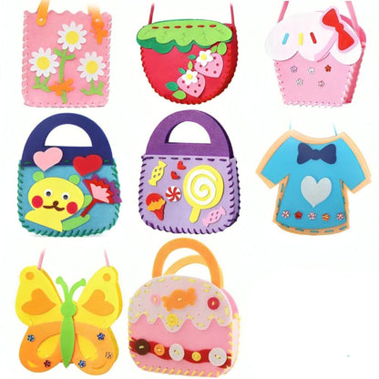 Naaiset Voor Kinderen - DIY Handtas Knutselset - 6 Tot 12 Jaar - KidsKorner