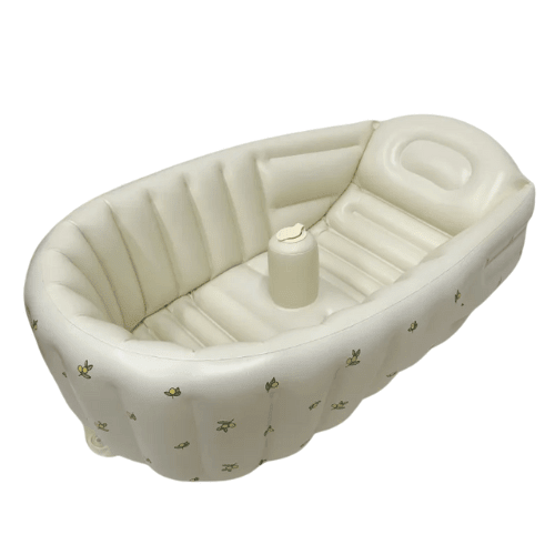 Opblaasbaar Babybad Met Hoofdsteun – Opvouwbaar Baby Badje - KidsKorner