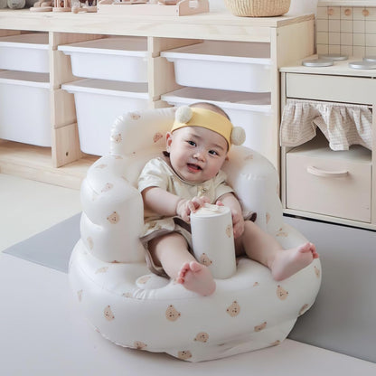 Opblaasbare Babystoel Met Rugsteun – Baby Zitstoel - KidsKorner