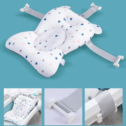Opvouwbaar Antislip Baby Badzitje Met Veiligheidsbanden - KidsKorner