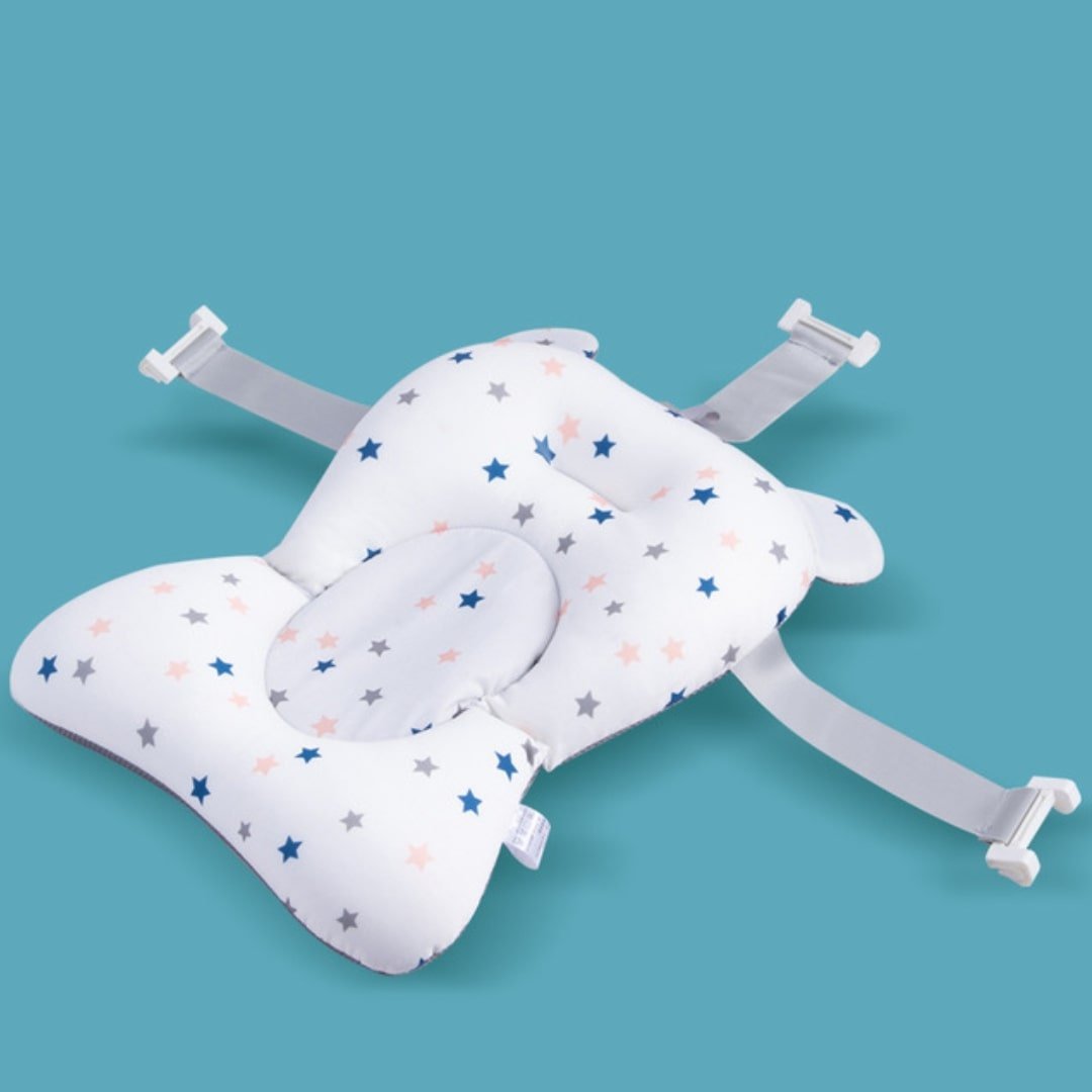 Opvouwbaar Antislip Baby Badzitje Met Veiligheidsbanden - KidsKorner