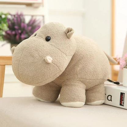 Pluche Olifant Of Nijlpaard Knuffel 25cm - KidsKorner