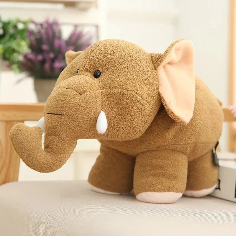 Pluche Olifant Of Nijlpaard Knuffel 25cm - KidsKorner