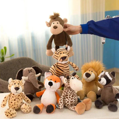 Pluche Tijger Knuffel – Zachte Jungle Knuffel - KidsKorner
