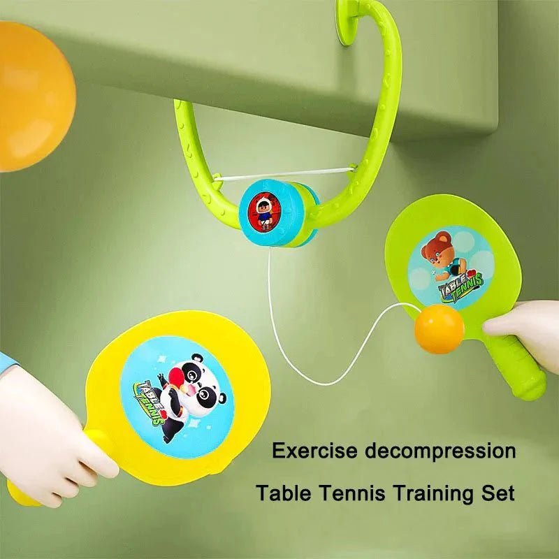 Pongaro Tafeltennis Trainer – Hangende Pingpong Set - KidsKorner