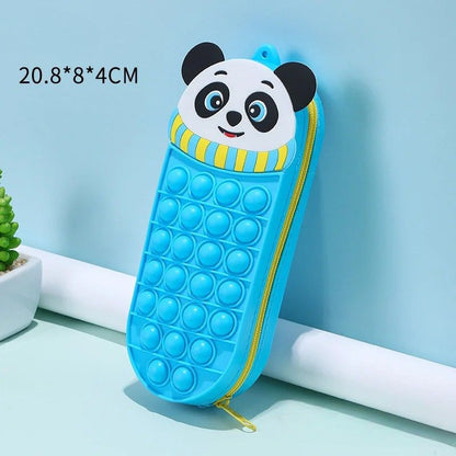 Pop - It Etui Voor Kinderen – Fidget Pennenzak Met Rits - KidsKorner