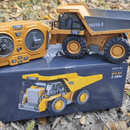 RC Graafmachine Met Afstandsbediening | Hydraulische Bediening, 9 - Kanaals, 1:24 - KidsKorner