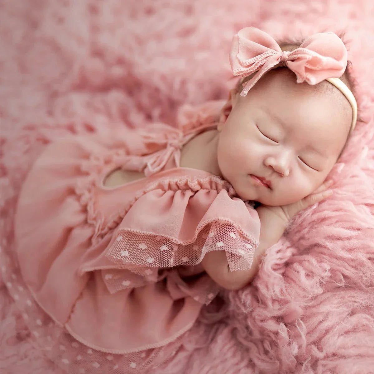 RozeViva Pasgeborene Fotoshoot Set - Baby Romper Outfit - KidsKorner