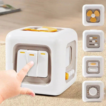 SensoriQ Activiteitenkubus - Busy Board Montessori - KidsKorner