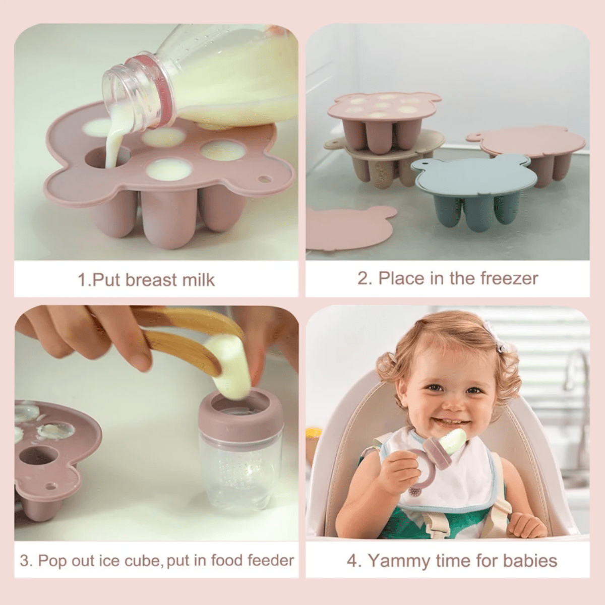 Snoetiva Fruitspeen Set - Voedingsspeen Met Invriesvorm - KidsKorner