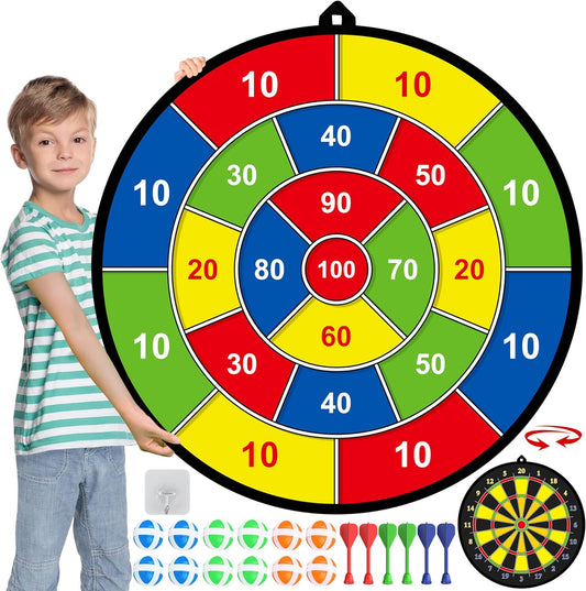 SpelMaat Dartbord Voor Kinderen – Dartspel Voor Binnen En Buiten - KidsKorner