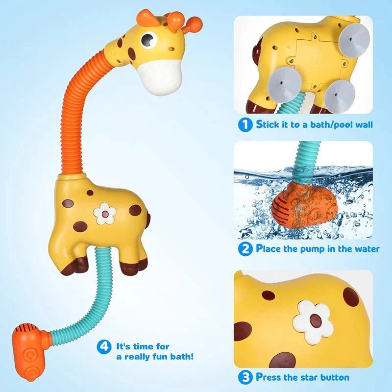 SpetterDier Baddouche Baby – Badspeelgoed Waterspeelgoed - KidsKorner