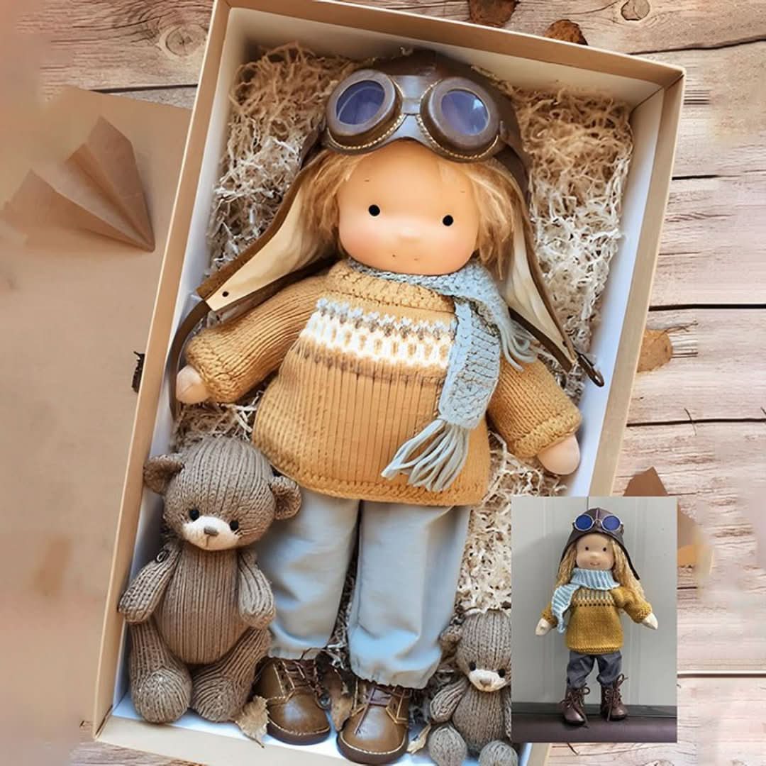 Stoffen Waldorf Knuffelpop - 2 Tot 6 Jaar - KidsKorner