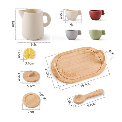 TeaLumi Houten Theeset Speelgoed Kinderservies - KidsKorner