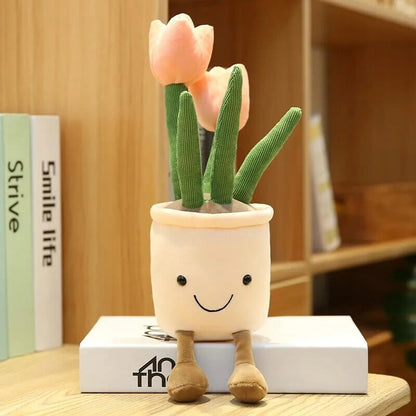TulpiLuma Tulp Knuffel - Pluche Bloem Knuffel - KidsKorner