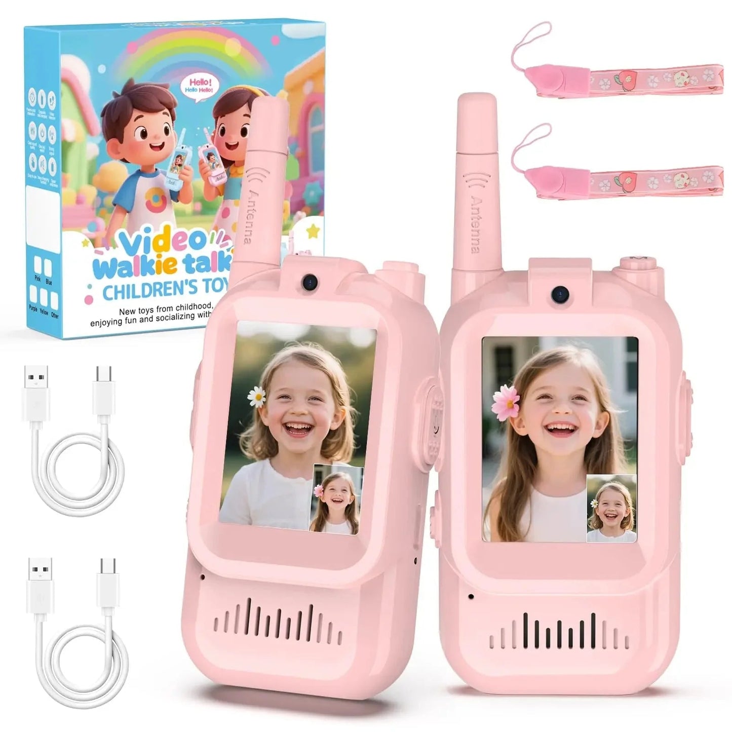Video Walkie Talkie Voor Kinderen - Met Scherm - KidsKorner