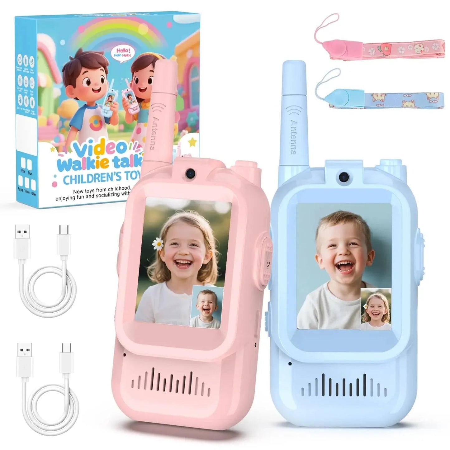 Video Walkie Talkie Voor Kinderen - Met Scherm - KidsKorner