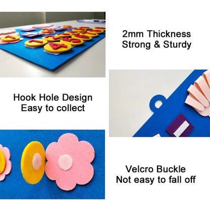 ViltVingers Montessori Rekenspel - Telspel Cijfers Leren - KidsKorner