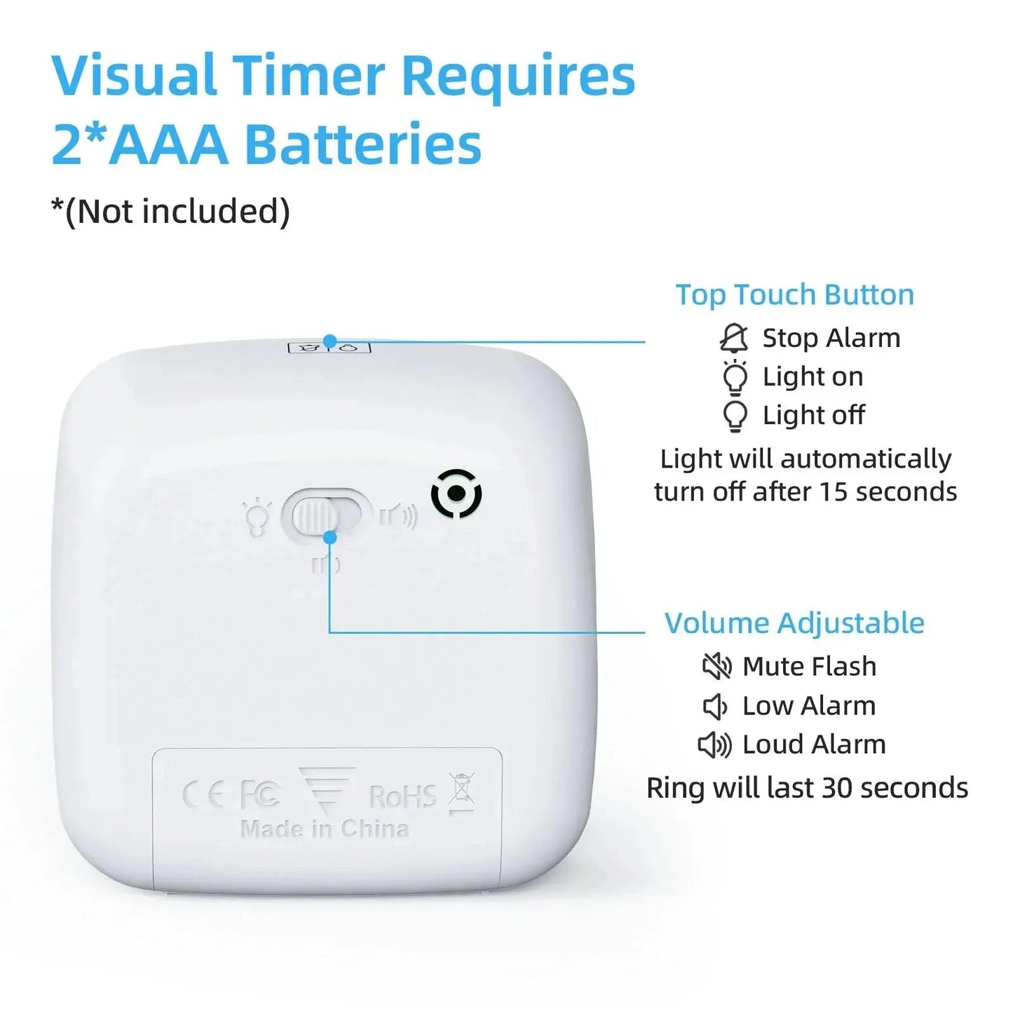 Visuele Timer voor Kinderen - Kookwekker - KidsKorner