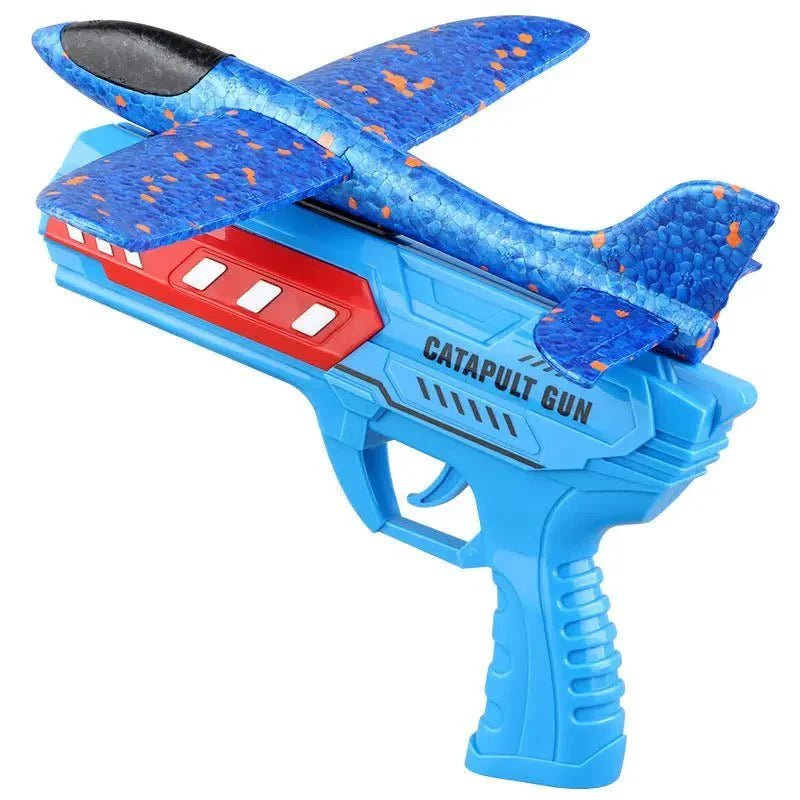 VliegVonk Vliegtuig Launcher - Foam Zweefvliegtuig - KidsKorner