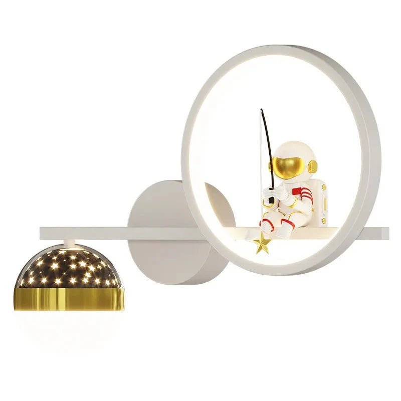 Wandlamp Kinderkamer Met Sterrenhemel Projectie En Nachtlamp - KidsKorner