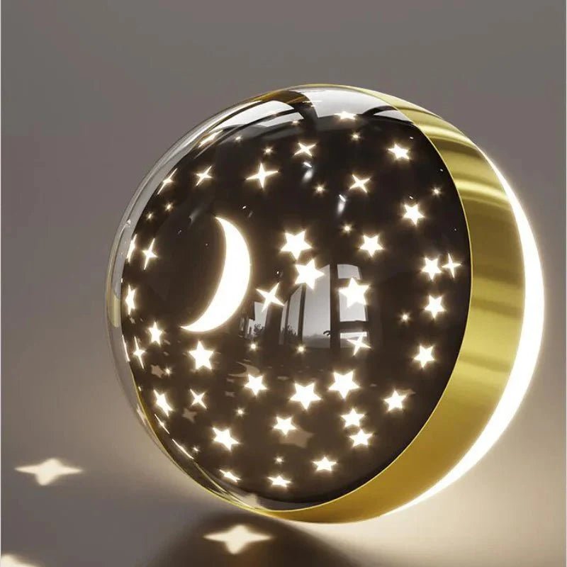 Wandlamp Kinderkamer Met Sterrenhemel Projectie En Nachtlamp - KidsKorner