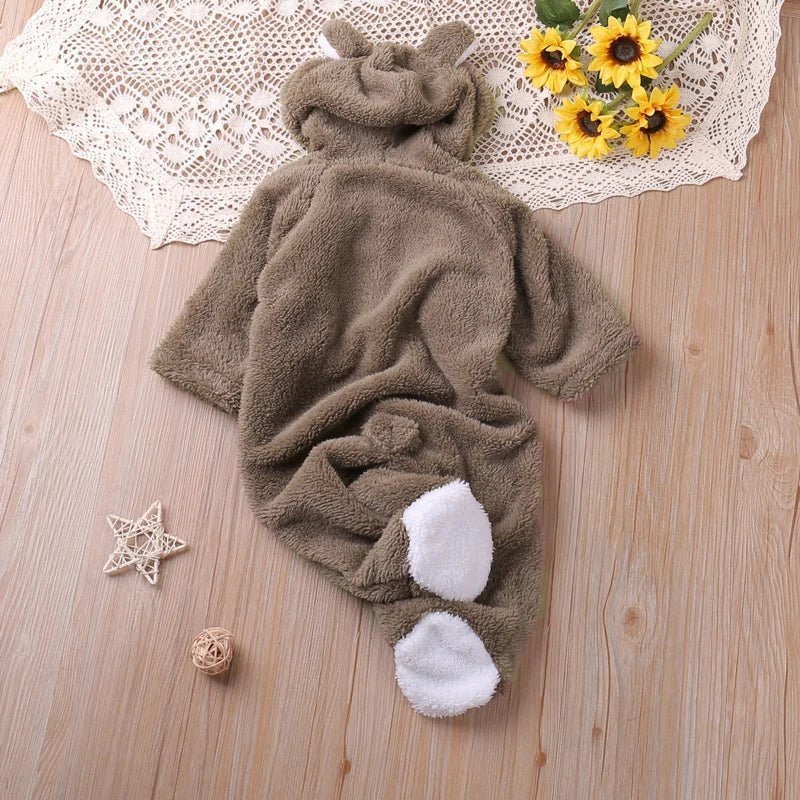 Warm Baby Boxpakje Met Capuchon En Lange Mouwen - KidsKorner