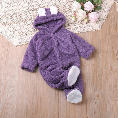 Warm Baby Boxpakje Met Capuchon En Lange Mouwen - KidsKorner