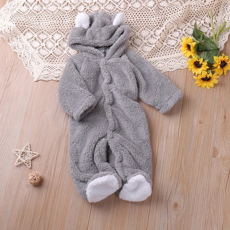 Warm Baby Boxpakje Met Capuchon En Lange Mouwen - KidsKorner