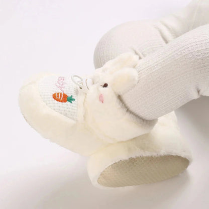 Warme Baby Winterslofjes Antislip Met Klittenband - KidsKorner