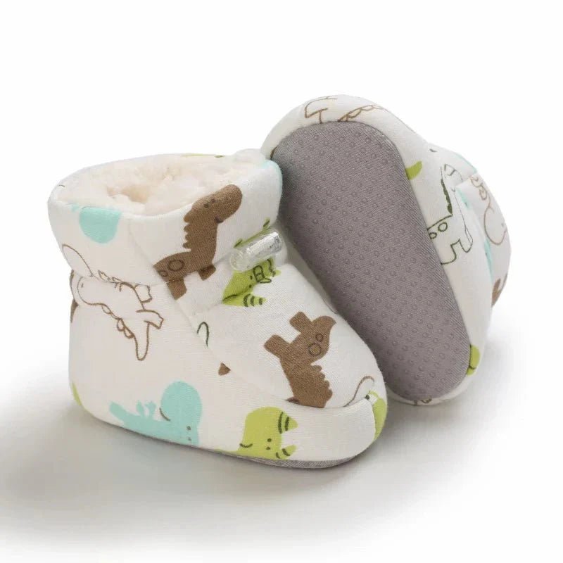 Warme Baby Winterslofjes Antislip Met Klittenband - KidsKorner