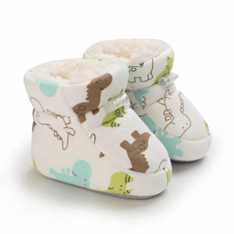 Warme Baby Winterslofjes Antislip Met Klittenband - KidsKorner