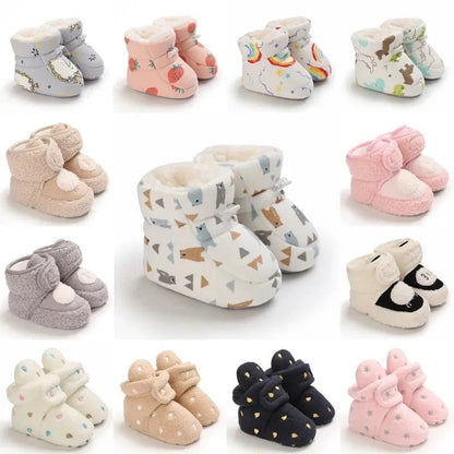 WarmFeet Babyschoentjes - Antislip Winterslofjes voor Koude Dagen - KidsKorner